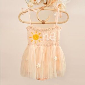 1st birthday dress for our little ray of sunshine!